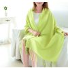 Scarf Winter Women's New Color Grid Imitation Cashmere Scarf Autumn Winter Thick Fashion Warm Versatile Scarf Shawl - Image 2