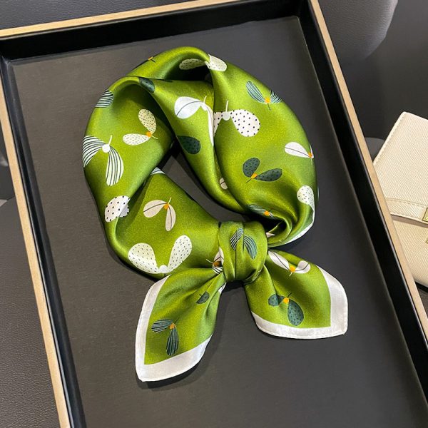 Cashew Fashion Silk Square Scarf Women's Mulberry Silk Scarf Professional Scarf Small Square Scarf Silk Scarf