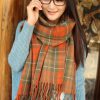 Scarf Winter Women's New Color Grid Imitation Cashmere Scarf Autumn Winter Thick Fashion Warm Versatile Scarf Shawl - Image 4