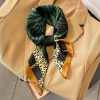 Small Square Scarf Women's Scarf Warm Scarf Leopard Pattern Fashion Scarf Warm and Cold Scarf - Image 7