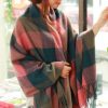 Scarf Winter Women's New Color Grid Imitation Cashmere Scarf Autumn Winter Thick Fashion Warm Versatile Scarf Shawl - Image 7